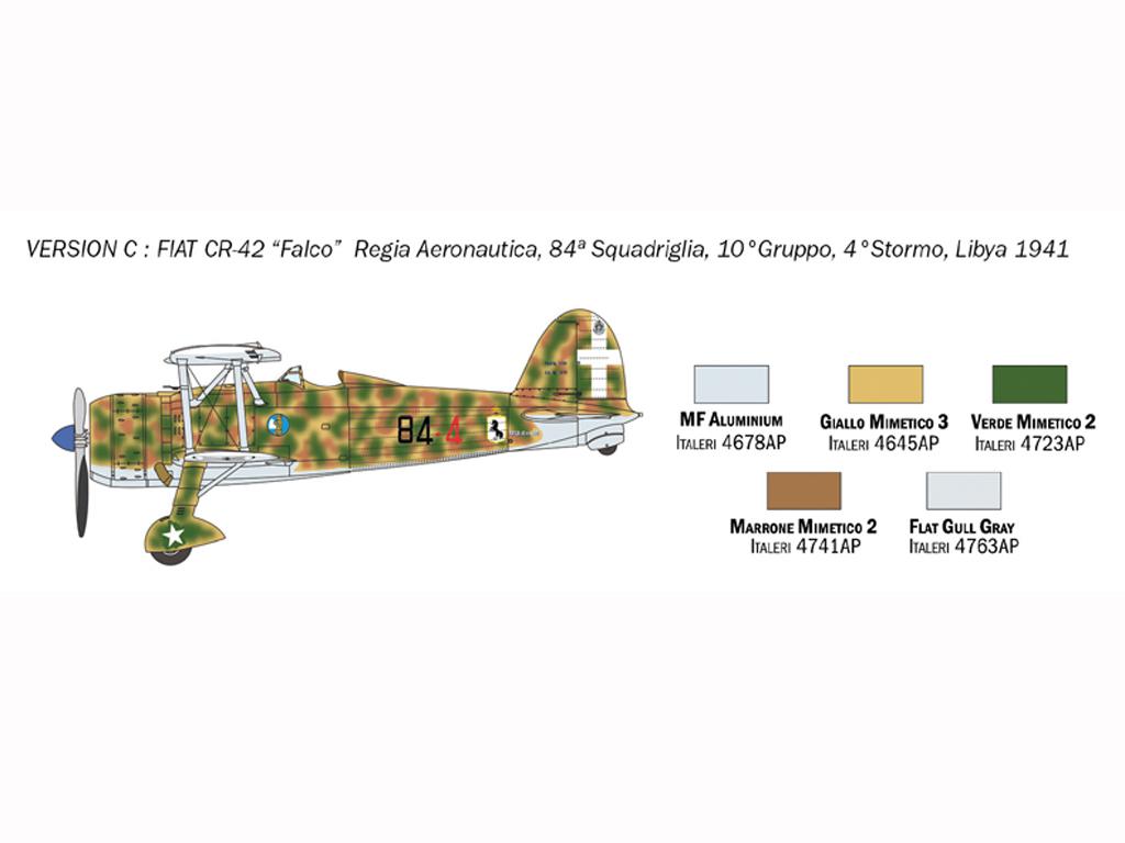 FIAT CR.42 Falco (Vista 6)