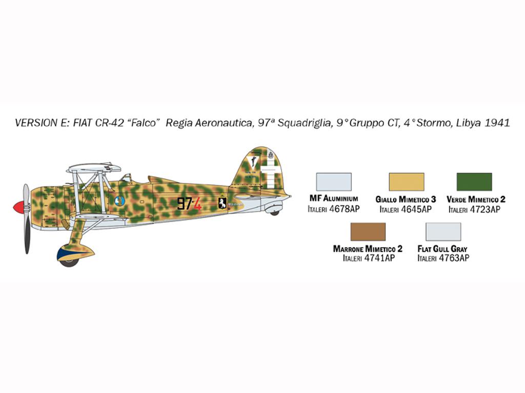 FIAT CR.42 Falco (Vista 8)