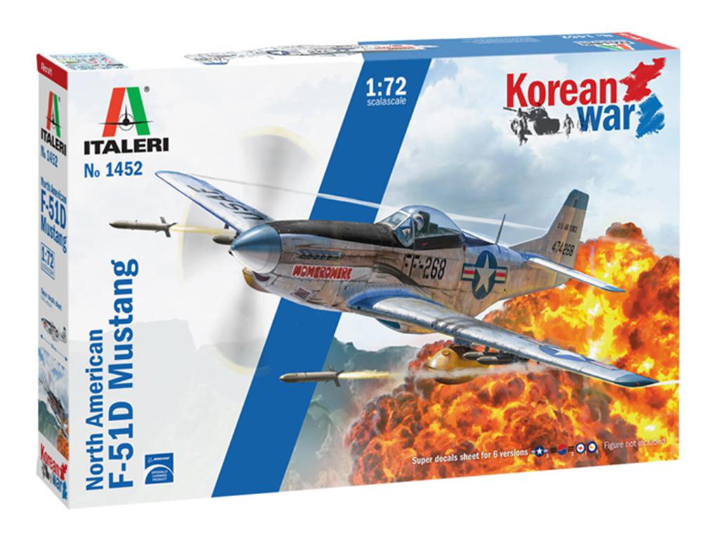 North American F-51D Mustang Korean War (Vista 1)