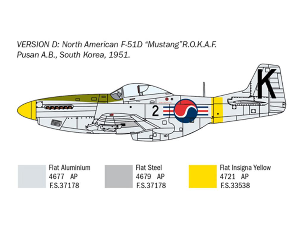 North American F-51D Mustang Korean War (Vista 7)