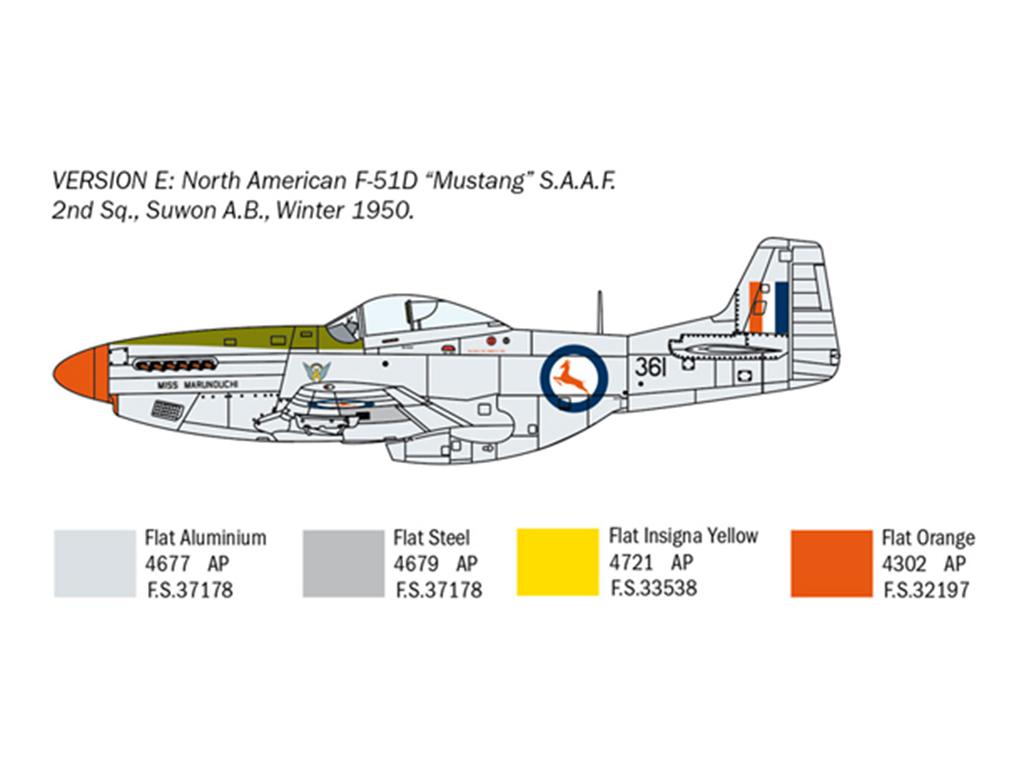 North American F-51D Mustang Korean War (Vista 8)