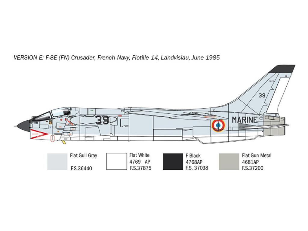 F-8E Crusader (Vista 8)