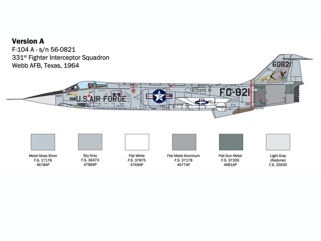 F-104 Starfighter A/C (Vista 5)