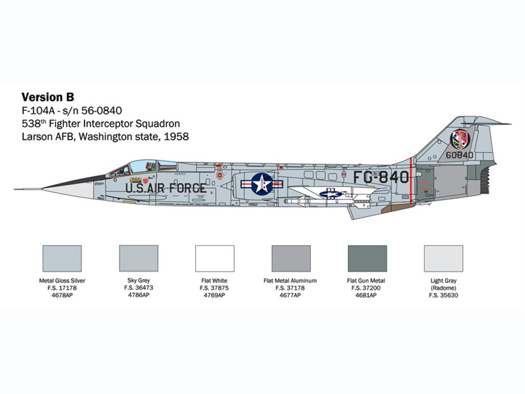 F-104 Starfighter A/C (Vista 6)