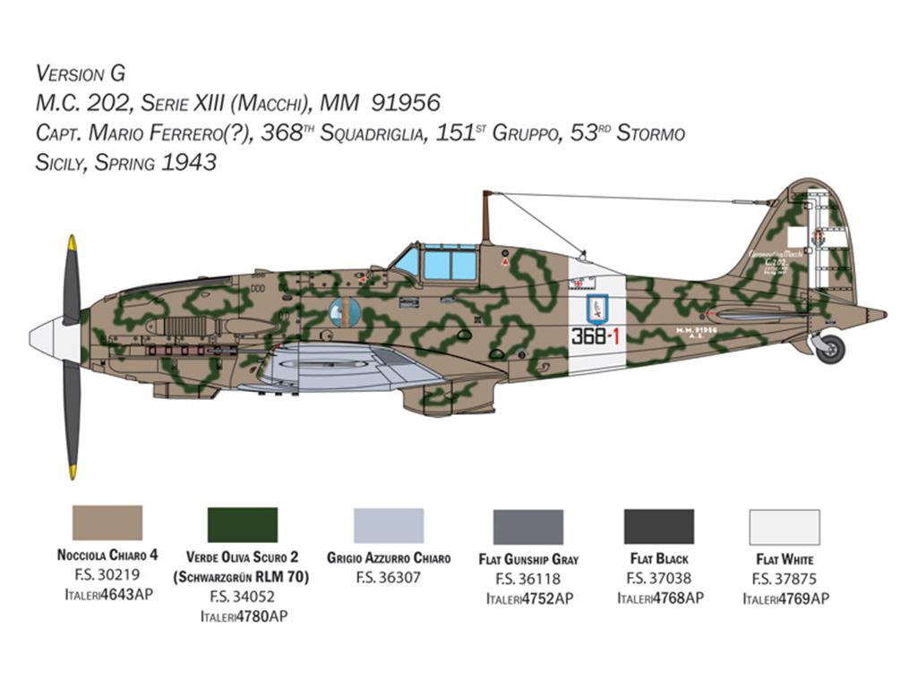 Macchi MC.202 Folgore (Vista 6)