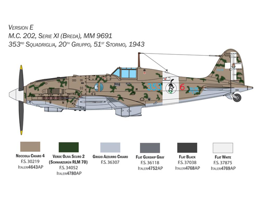 Macchi MC.202 Folgore (Vista 8)