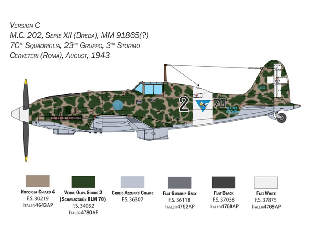 Macchi MC.202 Folgore (Vista 9)
