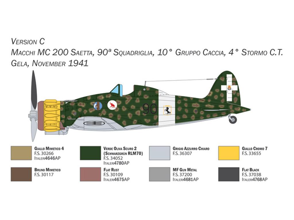 Macchi C.200 Serie XXI-XXIII (Vista 5)