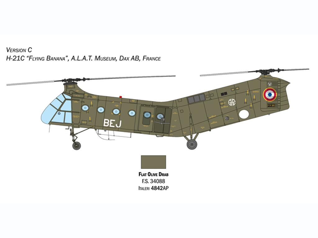 H-21C Flying Banana Gunship (Vista 5)