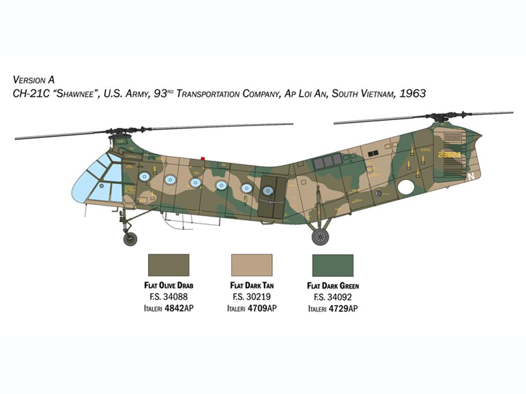 H-21C Flying Banana Gunship (Vista 6)