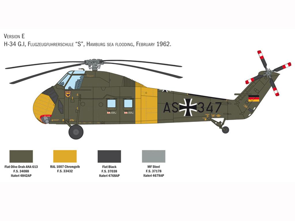 H-34A Pirate / UH-34D U.S. Marines (Vista 2)