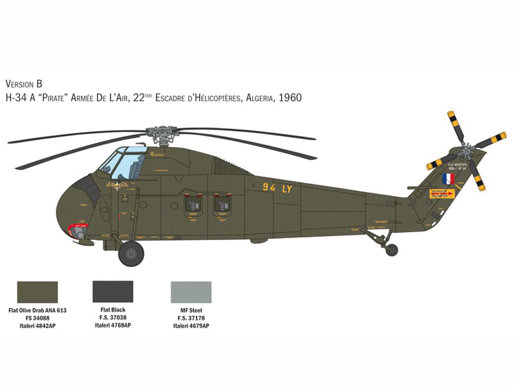 H-34A Pirate / UH-34D U.S. Marines (Vista 5)