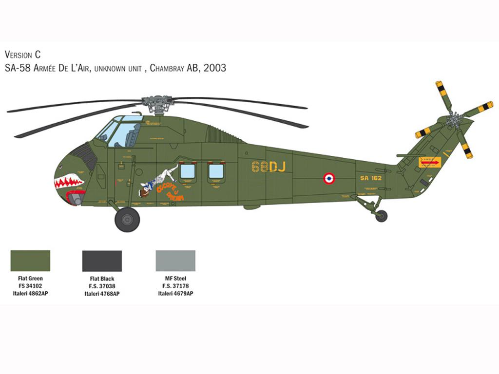 H-34A Pirate / UH-34D U.S. Marines (Vista 6)