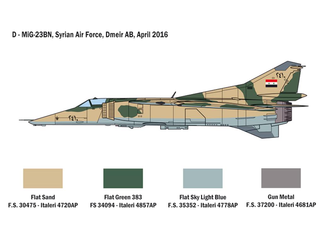 MiG-23 MF/BN Flogger (Vista 6)