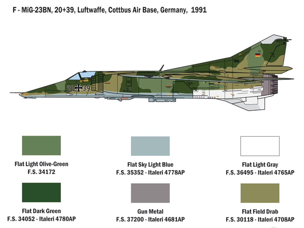 MiG-23 MF/BN Flogger (Vista 8)