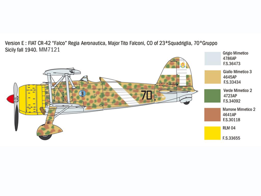 FIAT CR.42 Falco (Vista 2)