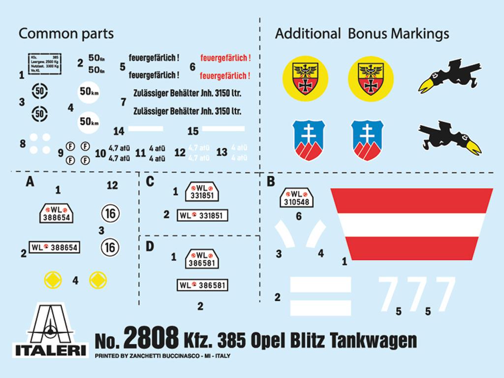 Opel Blitz Tankwagen Kfz.385 Battle of Britain (Vista 3)