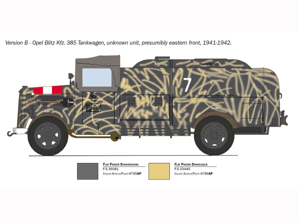 Opel Blitz Tankwagen Kfz.385 Battle of Britain (Vista 5)