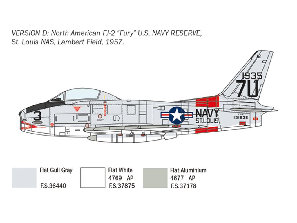 North American FJ-2/3 Fury (Vista 2)