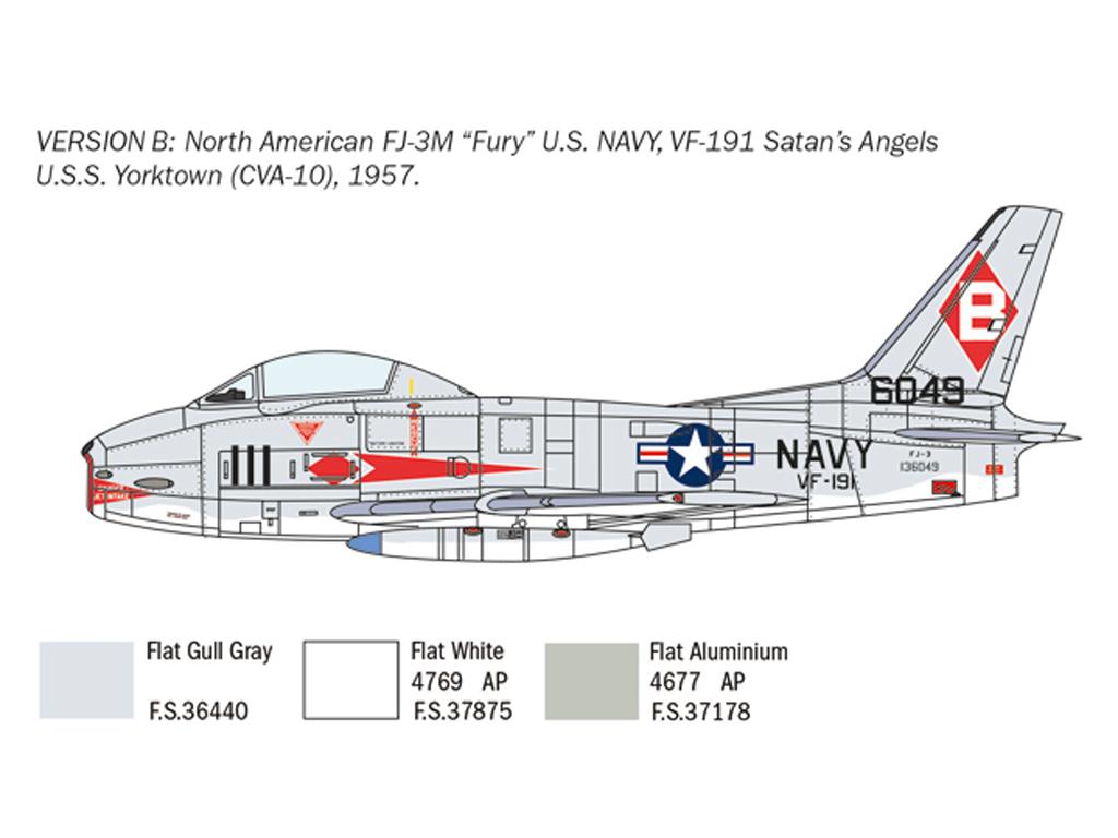 North American FJ-2/3 Fury (Vista 5)