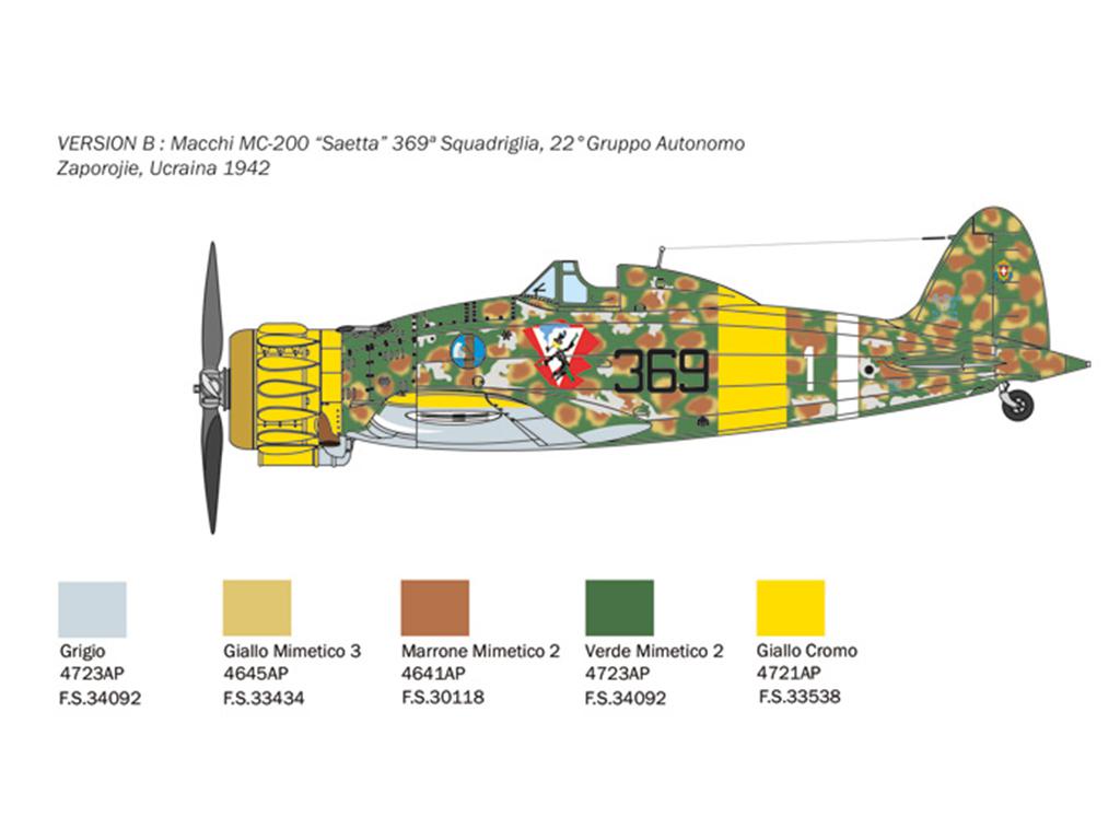 MC.200 Saetta (Vista 4)