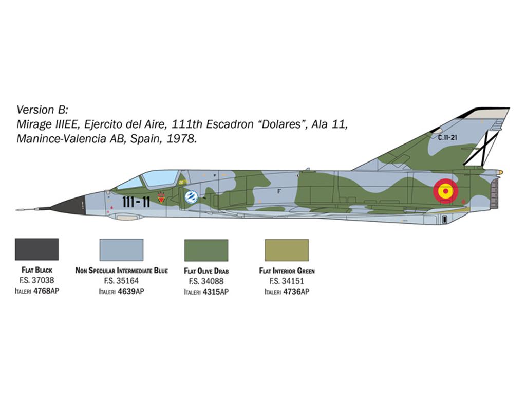 Mirage III E (Vista 4)