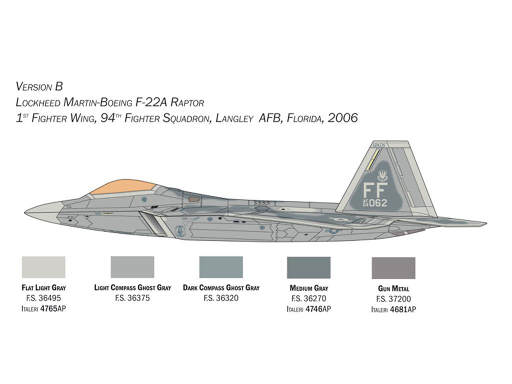 F-22 A Raptor (Vista 4)