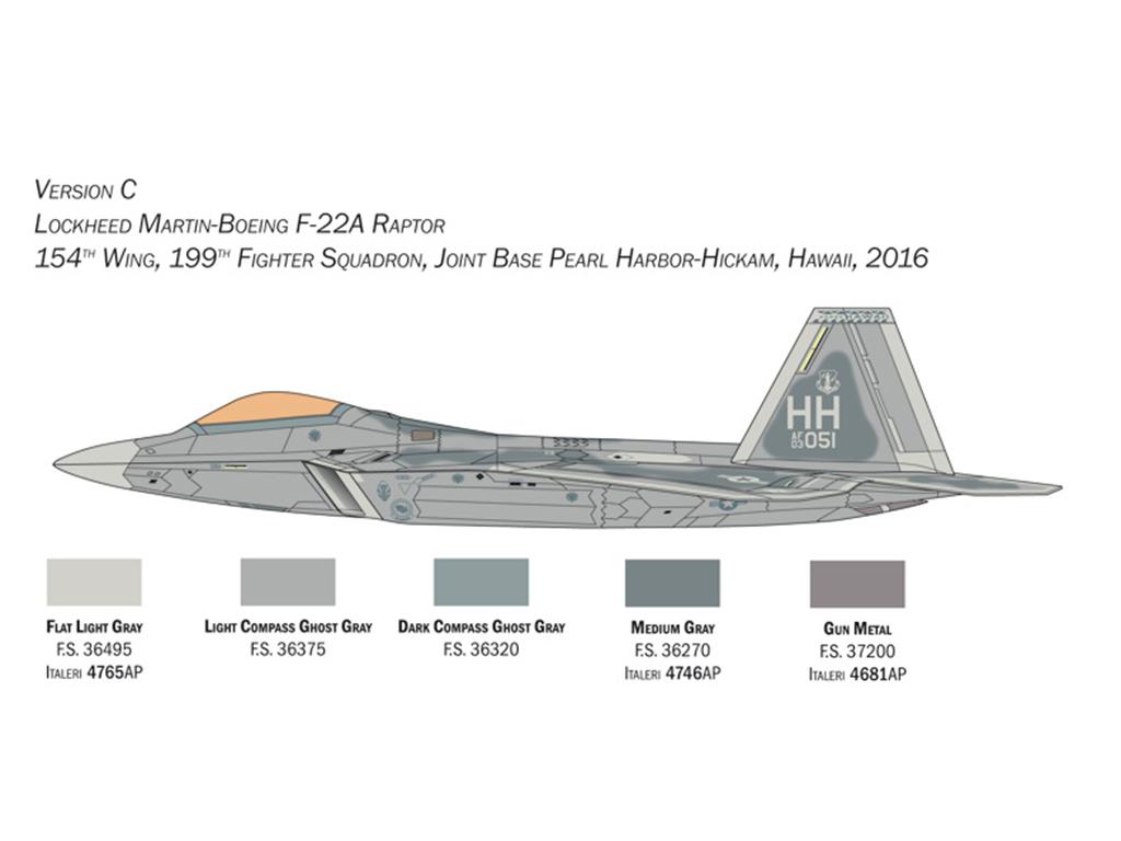 F-22 A Raptor (Vista 5)