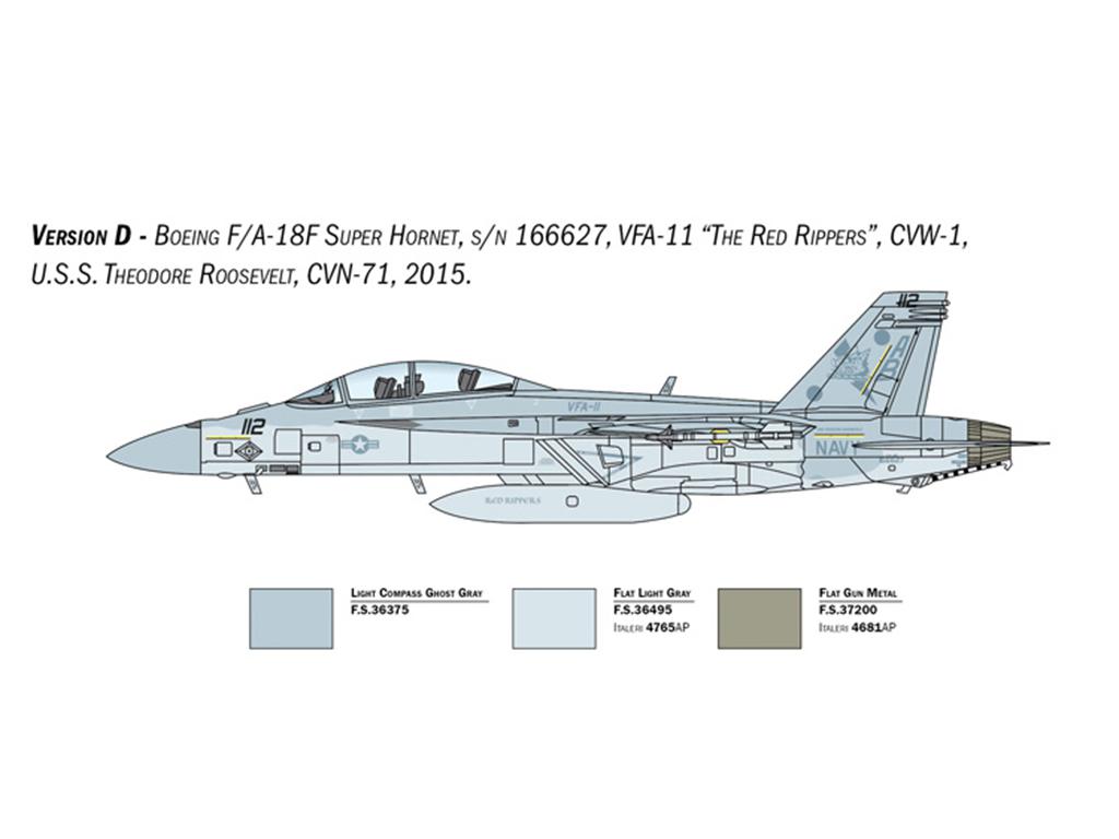 F/A-18F Super Hornet U.S. Navy Special Colors (Vista 3)