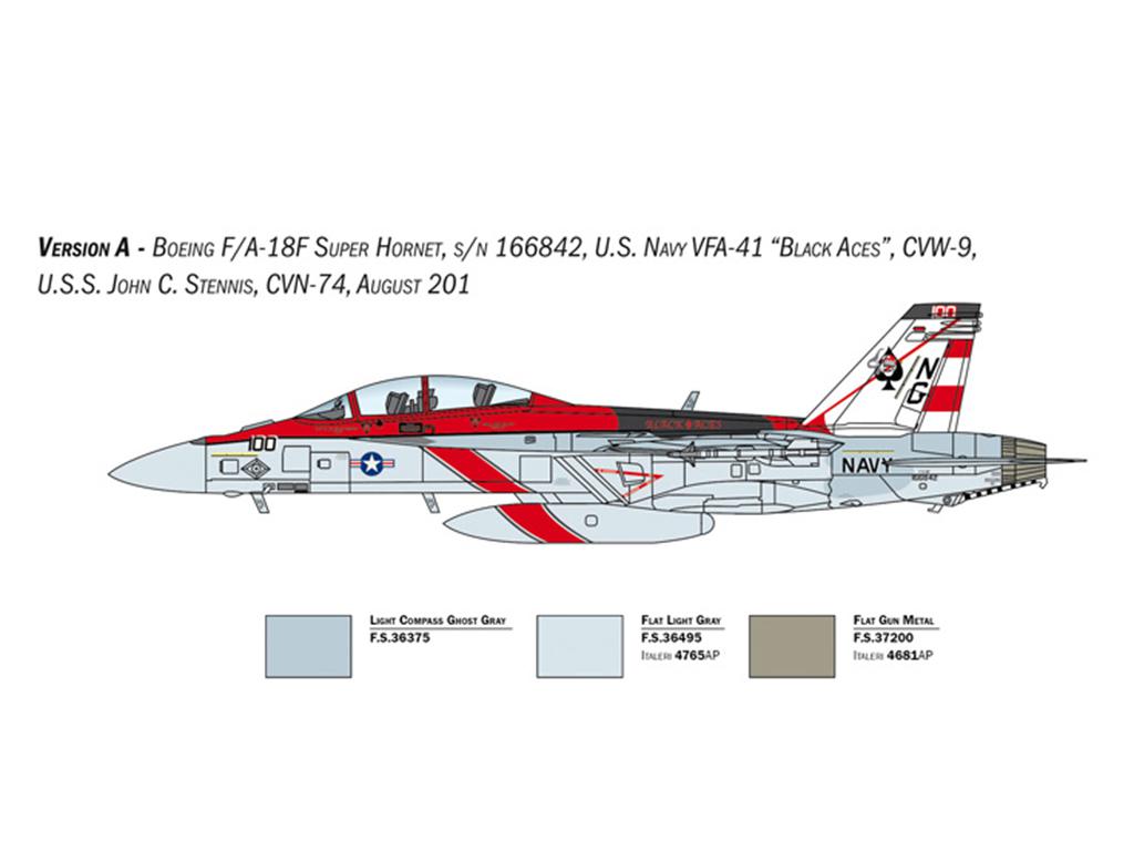 F/A-18F Super Hornet U.S. Navy Special Colors (Vista 4)
