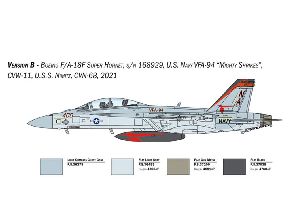 F/A-18F Super Hornet U.S. Navy Special Colors (Vista 5)