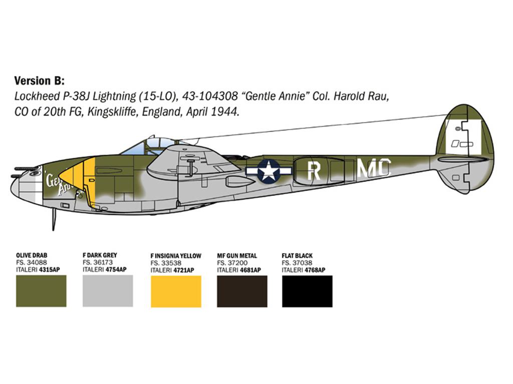 P-38 J Lightning (Vista 4)