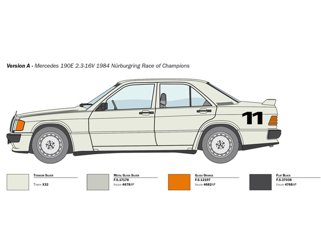 Mercedes-Benz 190E 2.3 16v (Vista 4)