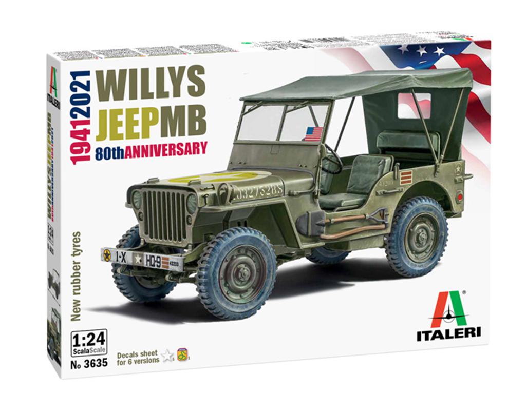 Willys Jeep MB 80th Anniversary 1941-2021 (Vista 1)