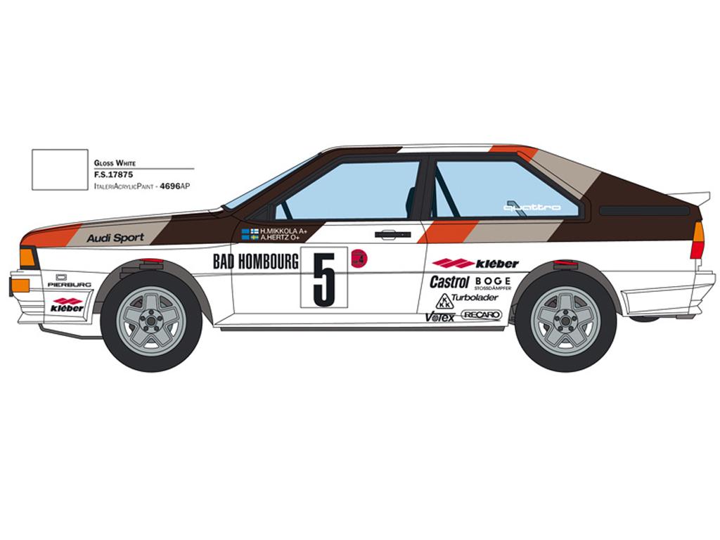 Audi Quattro Rally Montecarlo 1981 (Vista 2)