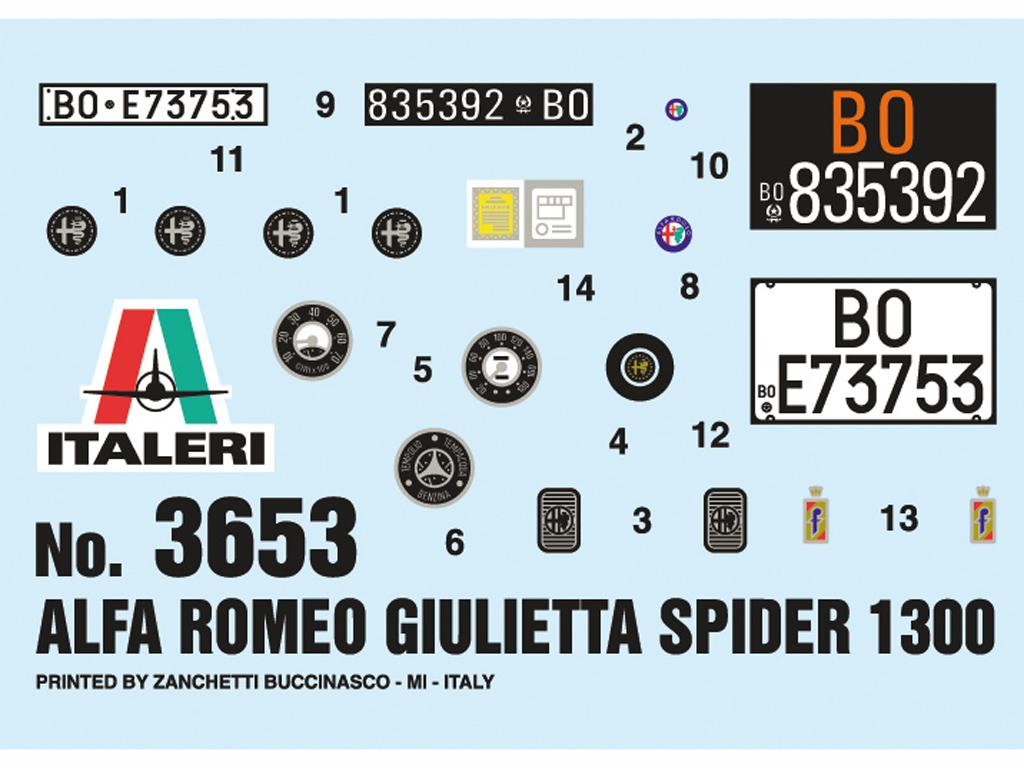 Alfa Romeo Giulietta Spider 1300 (Vista 3)