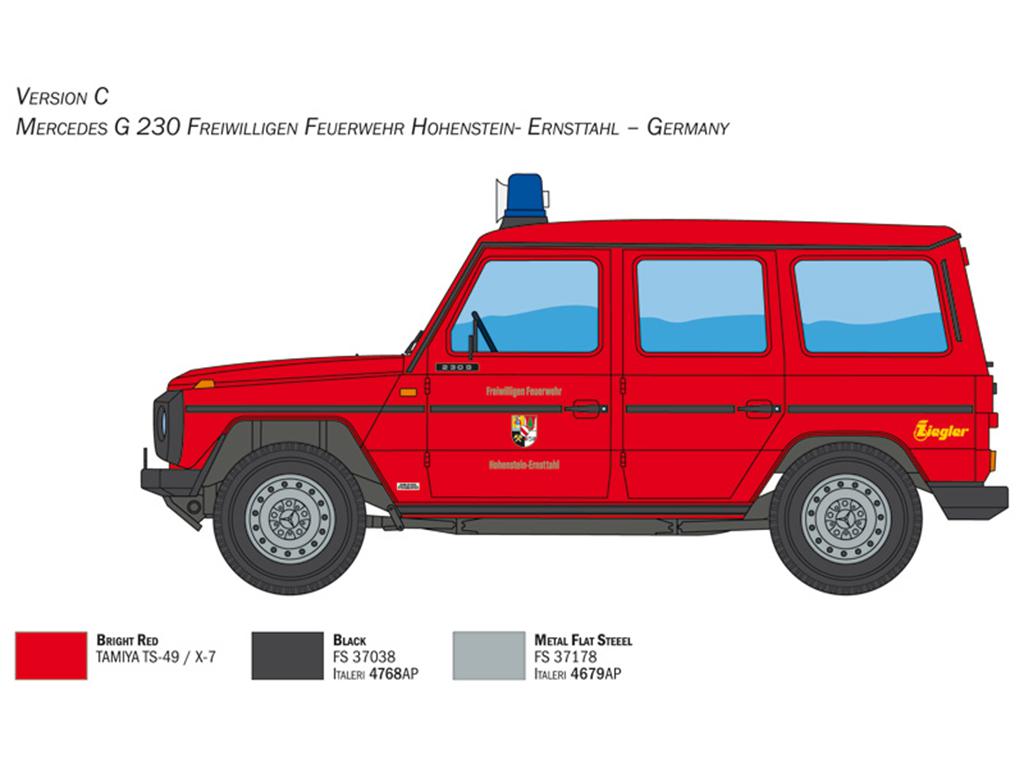 Mercedes Benz G230 Feuerwehr (Vista 3)