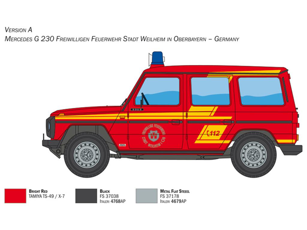 Mercedes Benz G230 Feuerwehr (Vista 5)