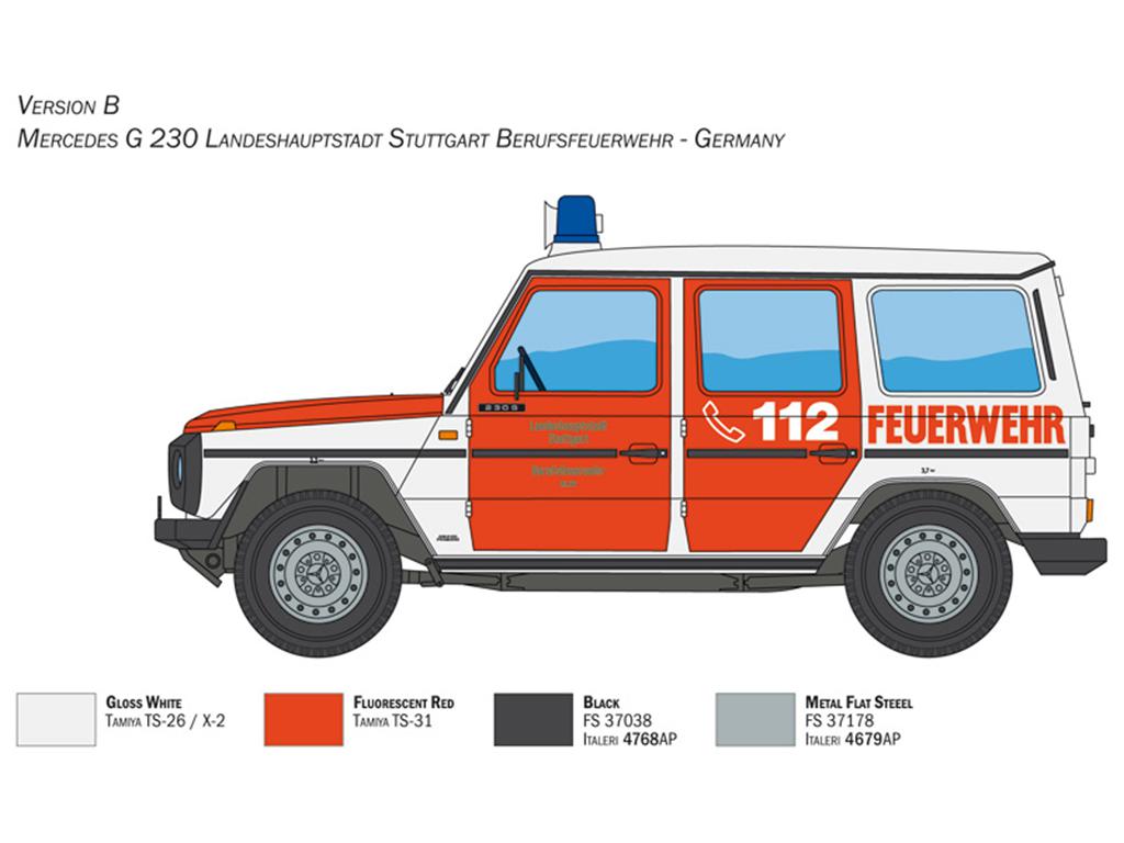 Mercedes Benz G230 Feuerwehr (Vista 6)