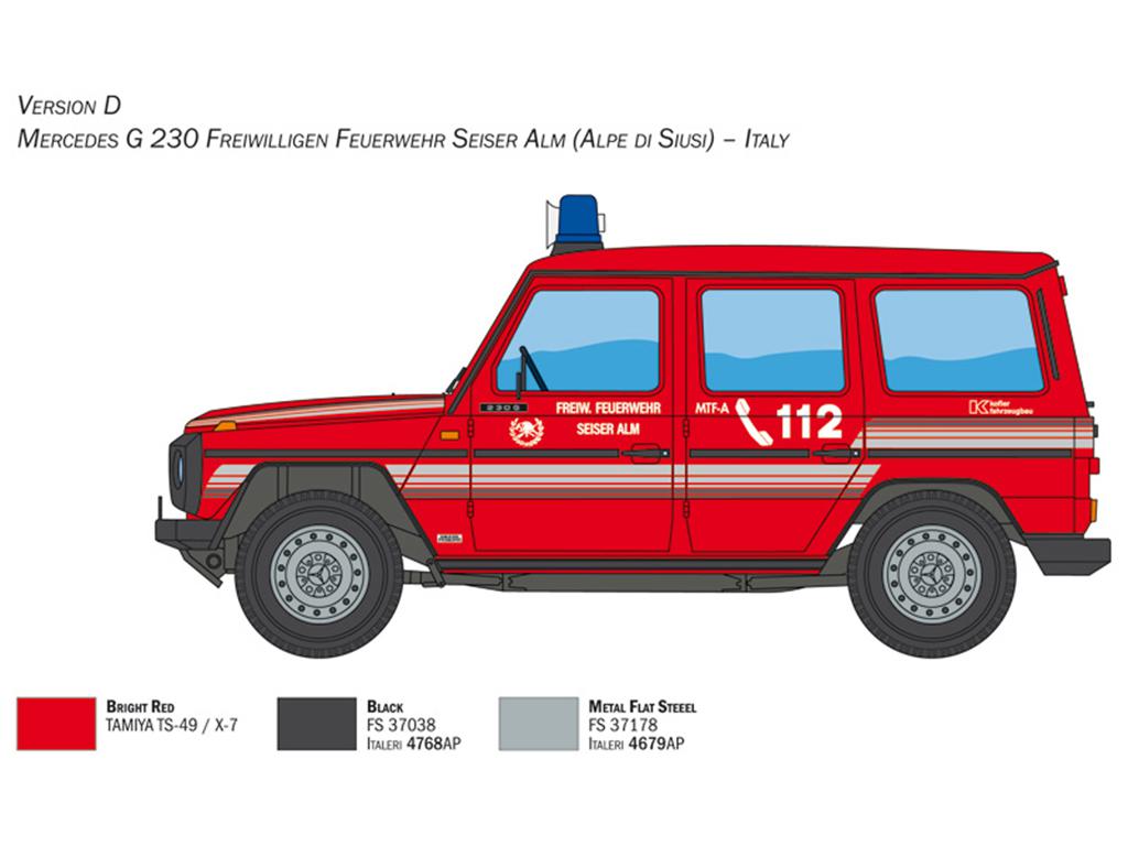 Mercedes Benz G230 Feuerwehr (Vista 7)