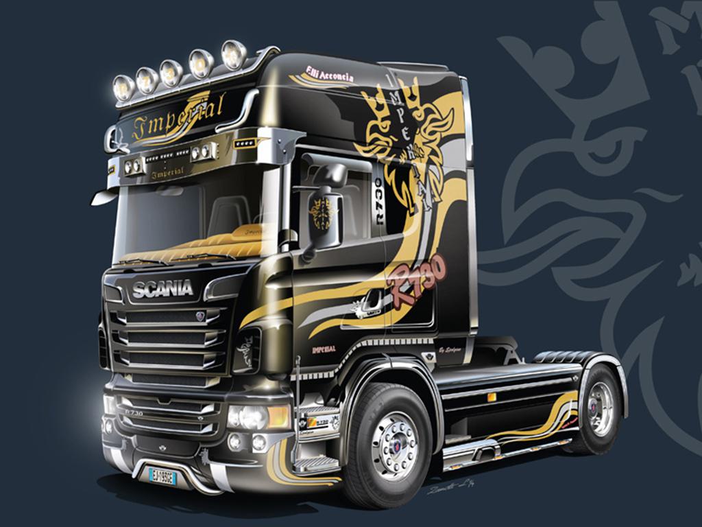 Scania R730 V8 Topline Imperial (Vista 2)