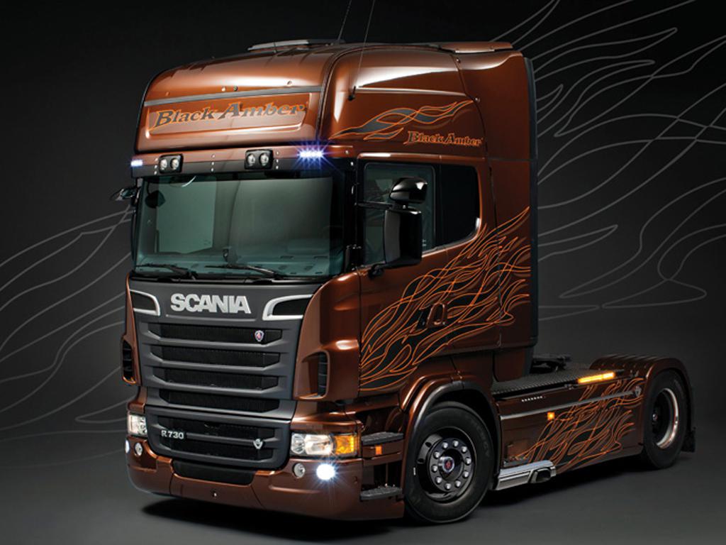 Scania R730 ''Black Amber'' (Vista 2)