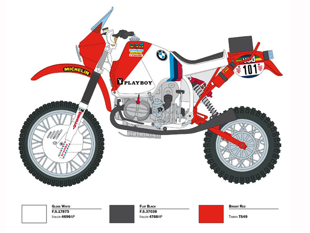 BMW R80G/S1000 Dakar 1985 Parigi-Dakar Version (Vista 2)