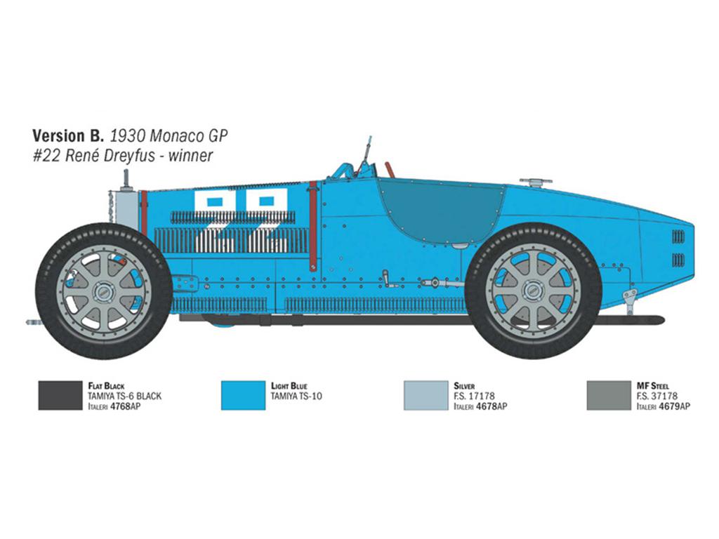 Bugatti Type 35B - Targa Florio '28 / Monaco GP '30 (Vista 8)