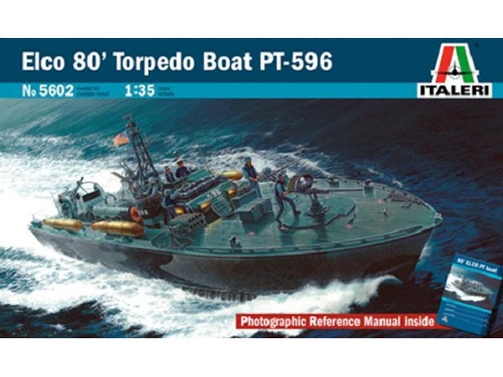 Torpedera USA Elco 80' PT-596 (Vista 1)