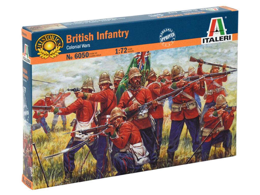 Infanteria Britanica, Guerra Zulu (Vista 1)