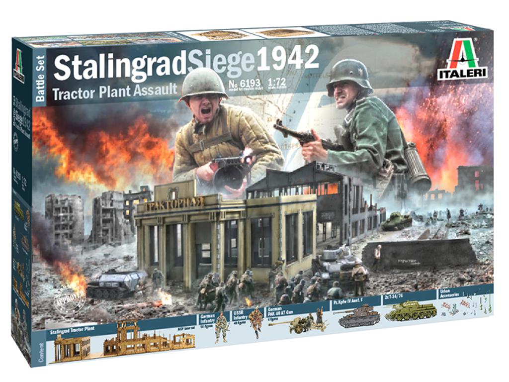 Asedio de Stalingrado 1942 - Set de batalla (Vista 1)