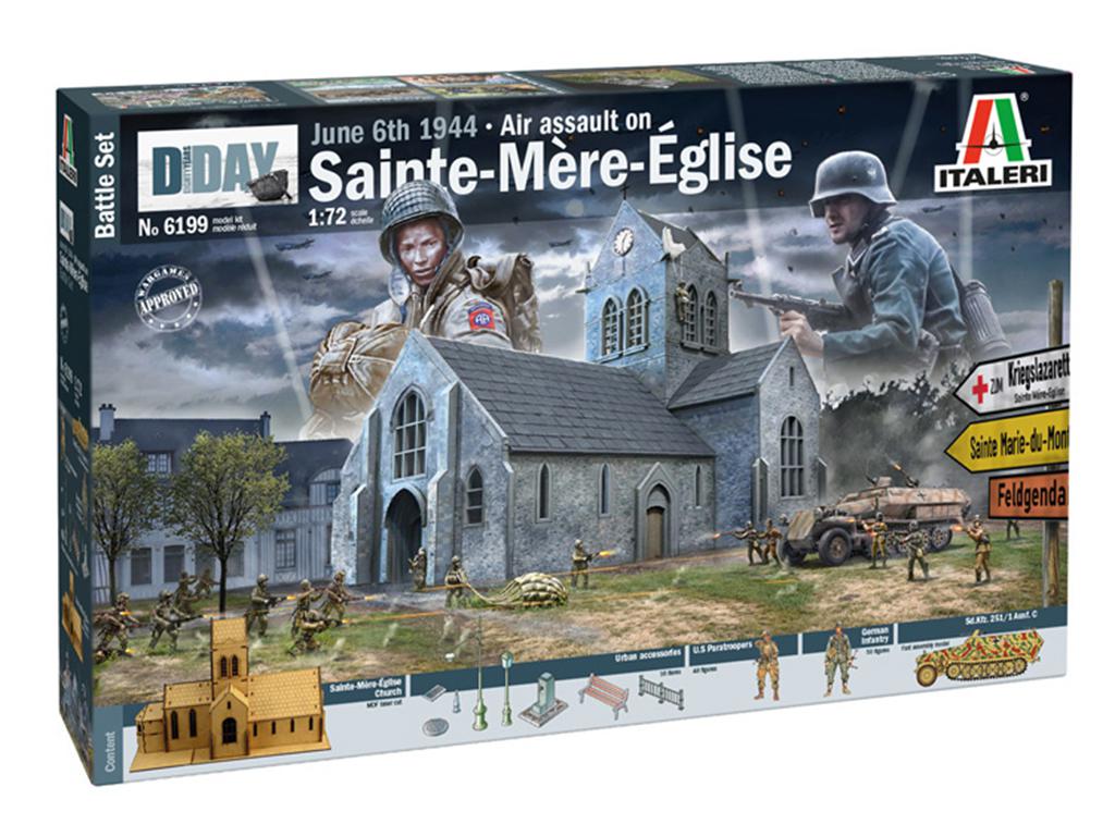 Battle of Normandy Sainte-Mère-Eglise 6 June 1944 (Vista 1)