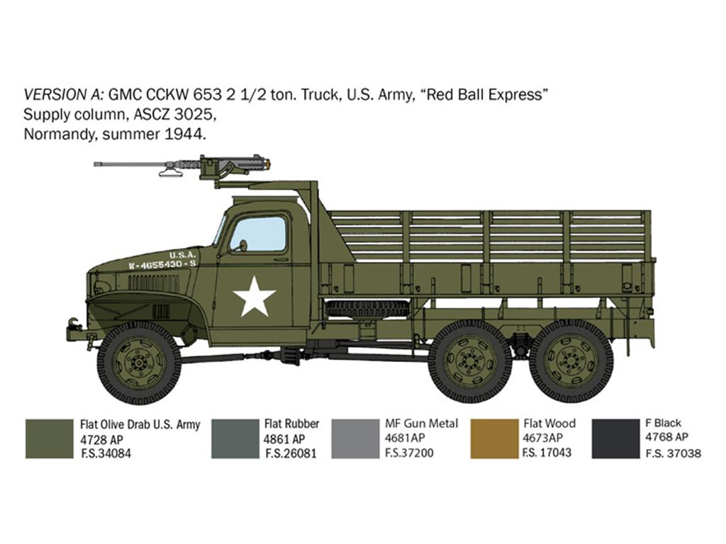 US Army 2 1/2 Ton Cargo Truck (Vista 3)