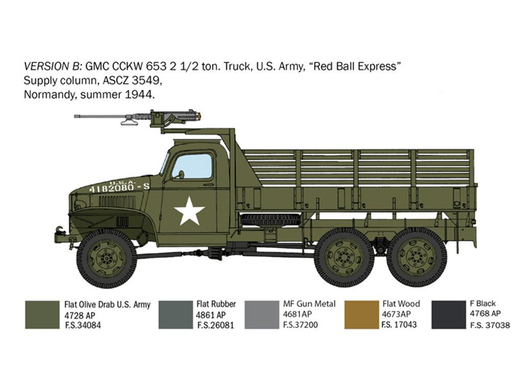 US Army 2 1/2 Ton Cargo Truck (Vista 4)
